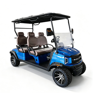 Voiture de golf électrique 4 places avec système de batterie 72V, vitesse maximale de 30-50 km/h, multi-usages pour le tourisme - Product Image 1