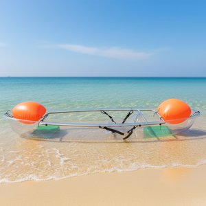 Kayak de Vidrio <span class=keywords><strong>Transparente</strong></span> Ghealth Equipado con Remo y Flotador, Accesorio Popular para Fotos OEM ODM - Product Image 5