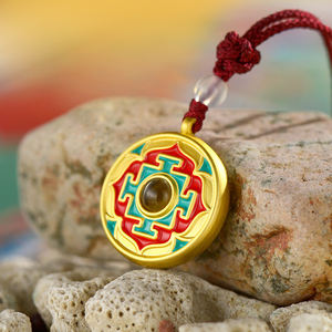 สร้อยคอมนต์เสน่ห์นำโชคดีไซน์ใหม่ปรับแต่งได้ตามต้องการ - Product Image 2