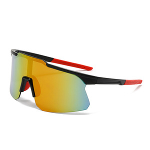 Lunettes de soleil de cyclisme coupe-vent polarisées UV400 avec monture en PC, pour le sport, la course en extérieur et la protection en alpinisme - Product Image 4