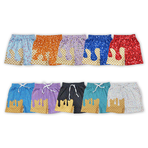 En stock, Nouveaux designs d'été pour boutiques : Shorts pour garçons à imprimé glaces et pépites, Vente en gros de shorts pour bébés et jeunes enfants - Product Image 2