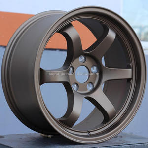 ล้อแม็กซ์ Roc Racing <span class=keywords><strong>ราคา</strong></span>ดี ดีไซน์เว้า อลูมิเนียมอัลลอย 5X114.3 ล้อแม็กซ์ใหม่ รุ่น <span class=keywords><strong>Te37</strong></span> - Product Image 2