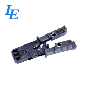 เครื่องมือสำหรับสายเคเบิลเครือข่าย หัวต่อแบบโมดูลาร์ RJ45 8P8C เครื่องมือบีบอัดสาย - Product Image 1