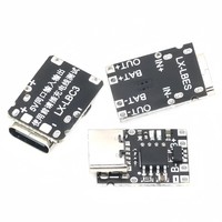 Placa de Carga para Baterías de Litio de 3.7V con Protección, Tipo-C USB C, Módulo de Carga para Baterías de Iones de Litio, Protección Contra Sobrecarga