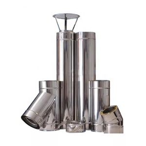 Cheminée Usine Vente Directe De Haute Qualité <span class=keywords><strong>Poêle</strong></span> En Acier Inoxydable Conduit Cheminée Cheminée - Product Image 1
