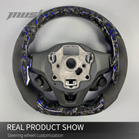 Volant sport personnalisé en fibre de carbone pour Volkswagen MK8 2020-2025 Golf 8 GTI R Touareg Jetta Tiguan CC Passat