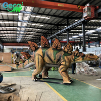 GECAI Amusement extérieur taille réelle Robot Stegosaurus Dinosaures Animatronic Dinosaure pour parc à thème