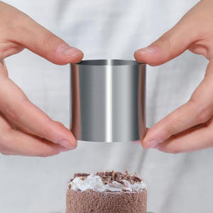 Moule à <span class=keywords><strong>mousse</strong></span> de fromage sans soudure en acier inoxydable 304 L&B Model LB232, résistant au lave-vaisselle, sûr pour les aliments, outils de cuisson durables, vente en gros - Product Image 6