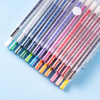Coffret cadeau de crayons de cire 24 couleurs avec livre de coloriage, crayons écologiques non toxiques pour enfants, anniversaire, boîte d'emballage personnalisée