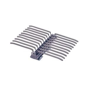 Percha extraíble para pantalones de armario, perchero para pantalones, organizadores de ropa, estante deslizante para pantalones de doble fila de 18 brazos con cubierta decorativa - Product Image 1