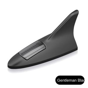 Feux arrière <span class=keywords><strong>à</strong></span> DEL de luxe <span class=keywords><strong>à</strong></span> énergie solaire, clignotants d'avertissement, 6 couleurs, antennes aileron de requin, accessoires extérieurs pour voiture - Product Image 4