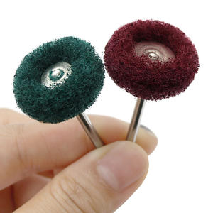 Mini taladro, cepillo abrasivo, estropajo, rueda de pulido de fibra con vástago de 3mm para juego de <span class=keywords><strong>accesorios</strong></span> de herramientas rotativas <span class=keywords><strong>Dremel</strong></span> - Product Image 4