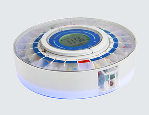 Boîte à pilules Wi-Fi, distributeur automatique de pilules à 21 compartiments avec alarmes, verrouillage et compartiments amovibles pour les personnes âgées - Product Image 6