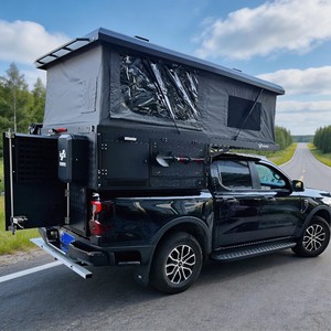 Camper de Carcasa Rígida para Camioneta, <span class=keywords><strong>4x4</strong></span>, Todoterreno, Expedición, RV, Personalizado, Deslizable, de Aluminio, para Camioneta - Product Image 4