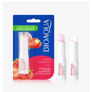 Winter Use Bioaqua Lip Care Original Moisture Lip Balm Jelly Lip Balm 7 Flavors Sleeping Pink Lipstick