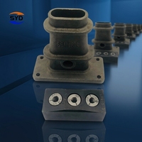 Ancre à coin multi-brins pour post-tensionnement, ancre précontrainte, brin en acier allié de 12,7 mm, 1860 MPa, compatible avec les applications en béton
