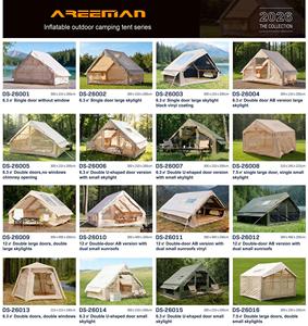 <span class=keywords><strong>Tente</strong></span> de camping <span class=keywords><strong>gonflable</strong></span> haut de gamme pour 8 à 12 personnes, 3 chambres, <span class=keywords><strong>1</strong></span> salon, imperméable, en Oxford, <span class=keywords><strong>tente</strong></span> familiale, Carpa Para Camping Pro - Product Image 6
