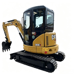 Excavatrice sur chenilles hydraulique Caterpillar CAT303ECR d'occasion, modèle 2024, état quasi neuf, moteur 3 tonnes, capacité de la benne de 0,09 m³ - Product Image 1