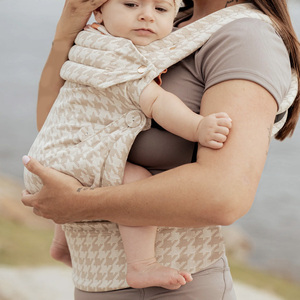 Porte-bébé personnalisé certifié CPC, sling et écharpe ergonomiques pliables, sac à bandoulière avec capacité de charge de 20 kg pour les bébés de 0 à 3 ans - Product Image 1