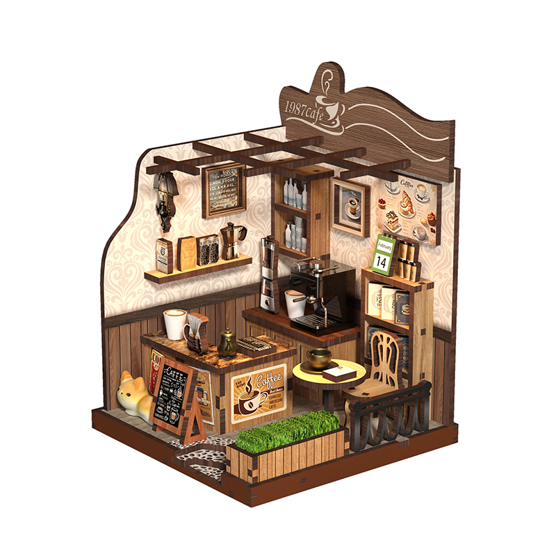 Architecture DIY House Miniature Kit for