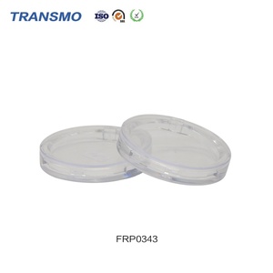 High Quality Clear Plastic Compact Press Powder Case OEM&ODM Makeup <b>Blush</b> Container Packaging Pan Private Label - Product Image 6