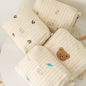 <span class=keywords><strong>Sac</strong></span> à <span class=keywords><strong>langer</strong></span> matelassé respirant avec broderie et fermeture éclair, pour poussette, <span class=keywords><strong>sac</strong></span> de voyage portable pour couches et mouchoirs, en stock - Product Image 3