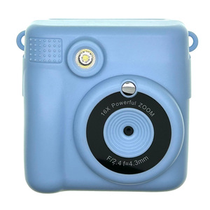 Caméra vidéo numérique HD Portable à la mode Fonction d'impression instantanée Cadeau d'anniversaire de Noël parfait pour les tout-petits Caméras pour enfants - Product Image 4