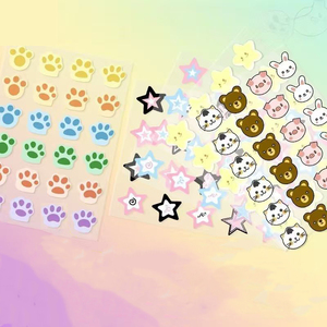 Parches Hidrocoloides para el Acné con Diseños Personalizados, Dibujos Animados, Animales, Caras, Certificación CE, Hipoalergénicos - Product Image 2