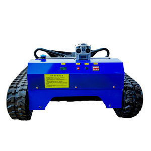 Tagliaerba Telecomandato RC Cingolato per Ogni Terreno, <span class=keywords><strong>Macchina</strong></span> Falciatrice Radiocomandata per Pendenze, Robot Rasaerba Cingolato - Product Image 4