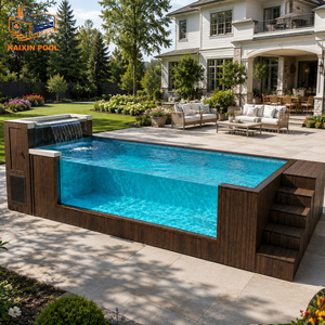 <span class=keywords><strong>Piscine</strong></span> hors sol en fibre de verre personnalisée pour spa extérieur, conteneur en acrylique, <span class=keywords><strong>piscine</strong></span> familiale pour enfants, jardin - Product Image 2