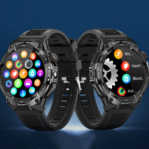 <span class=keywords><strong>สมา</strong></span>ร์ทวอทช์พร้อมหน้าจอ AMOLED โทรผ่านบลูทูธ 100 โหมดกีฬา เข็มทิศ แบตเตอรี่ใช้งานได้นานเป็นพิเศษ เครื่องติดตามการออกกำลังกาย - Product Image 6