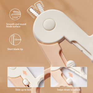 Kit de soin des ongles pour nouveau-nés, best-seller, lames ultra-affûtées, poignée antidérapante, sans BPA, étui de voyage compact, <span class=keywords><strong>avis</strong></span> des parents 5 étoiles - Product Image 3