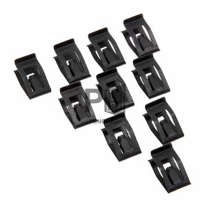 แผงควบคุมด้านหน้ารถยนต์อเนกประสงค์,ตัวยึดหมุดโลหะสีดำสำหรับตกแต่งรถยนต์แผงหน้าปัดรถยนต์คลิปยึดเหล็กสปริงตัว U คลิป<span class=keywords><strong>น็อต</strong></span> - Product Image 5