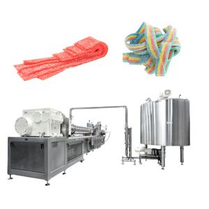 Cinturón de arcoíris completamente automático Gummy Sour Candy Soft Candy Machine Línea de productos industriales Acero inoxidable 304 Salida del fabricante - Product Image 3