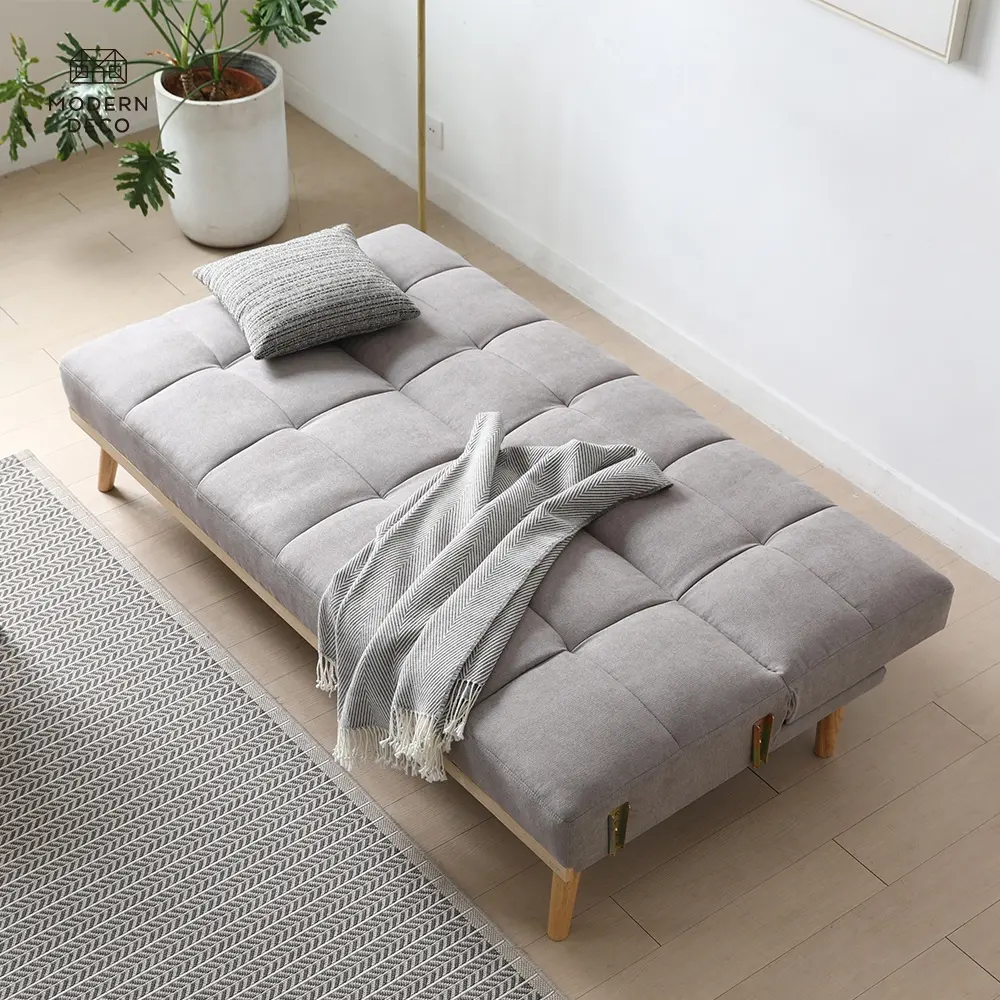 Sofá cama plegable futon convertible, cama