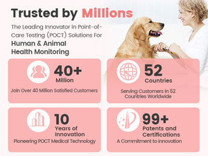 Nécessité vétérinaire, faible MOQ, outil de gestion du diabète canin le plus vendu, testeur de glycémie réutilisable, sûr, fiable, facile à utiliser - Product Image 2