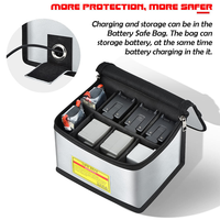 Sac de sécurité pour batterie Lipo Molipo, grande capacité, ignifuge, étanche, modèle MB001