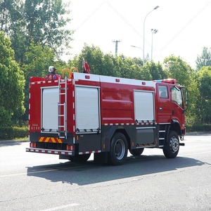 Camión de Bomberos Forestal 4x4 Fabricado en China, Camión de Bomberos de Espuma de 4 y 5 Toneladas, Vehículo de Rescate de Emergencia Todoterreno para Incendios Forestales - Product Image 3