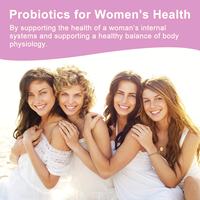Probiotiques vaginaux pour femmes Équilibre du pH avec prébiotiques Mélange de probiotiques Lactobacillus Certificat COA Capsules vaginales féminines