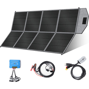 Panel Solar Monocristalino Plegable Alecter Solar War de 400W, Certificado TUV, Eficiencia >23%, Tamaño de Celda 579x521x56mm, Color Negro, para Exteriores - Product Image 1