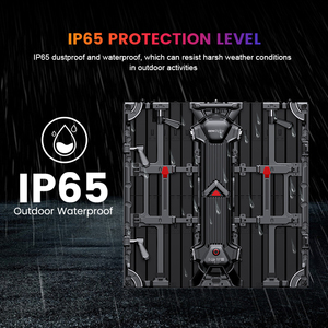 Écran LED flexible incurvé intérieur/extérieur SMD1921 haute luminosité, pas de pixel 3,91 mm, fréquence de rafraîchissement 3840 Hz, pour location de mur vidéo - Product Image 2