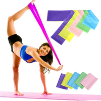 Bandas de goma para ejercicio de gimnasio, correas elásticas para moldear el cuerpo, bandas de resistencia largas de látex