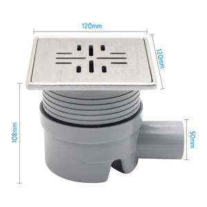 モダンデザインABSSS304Cover防臭プラスチックシャワーフロアドレン - Product Image 3