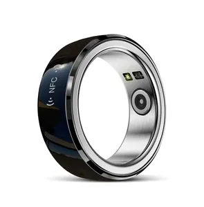 Custom Ip68 nuovissima tecnologia di controllo remoto Mobile Fitness campione di pagamento multifunzionale R2 Nfc anello Smart