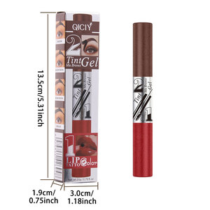 Lápiz Líquido Multiusos para Cejas y Labios 2 en 1, Fórmula Impermeable de Larga Duración, Venta al por Mayor - Product Image 5
