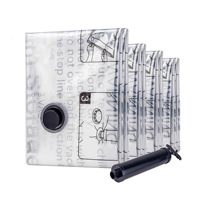 Sac de compression sous vide transparent, anti-poussière et robuste, résistant aux déchirures et aux perforations, pour organiser la literie