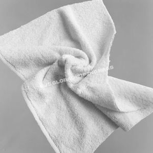 Serviettes en coton blanc 100% de 10 kg pour l'industrie de la machine de nettoyage, absorbantes pour l'huile et l'eau, sans logo/impression, chinoises - Product Image 1