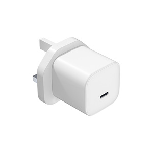 Chargeur PD 20W avec port USB-C, compatible avec les téléphones Apple iPhone 15 Pro et Samsung. Chargeur rapide PD avec prise à trois broches. - Product Image 4