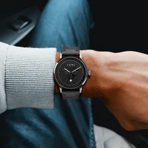 TOMI Big LOGO Simple Design Quartz Watch