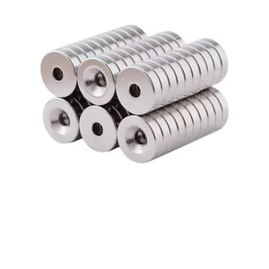 ד 1/2 "ד 1/4" ד 1/8 "מגנטים עגול נוידימיום עם חור מנוטרל - Product Image 3